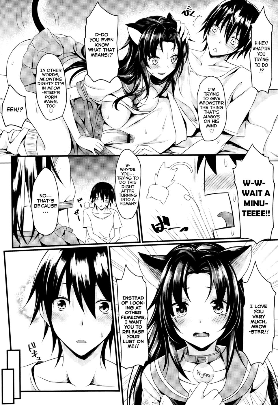 Hentai Manga Comic-CatWooOman - Story of a Cat and Yourself-Read-10